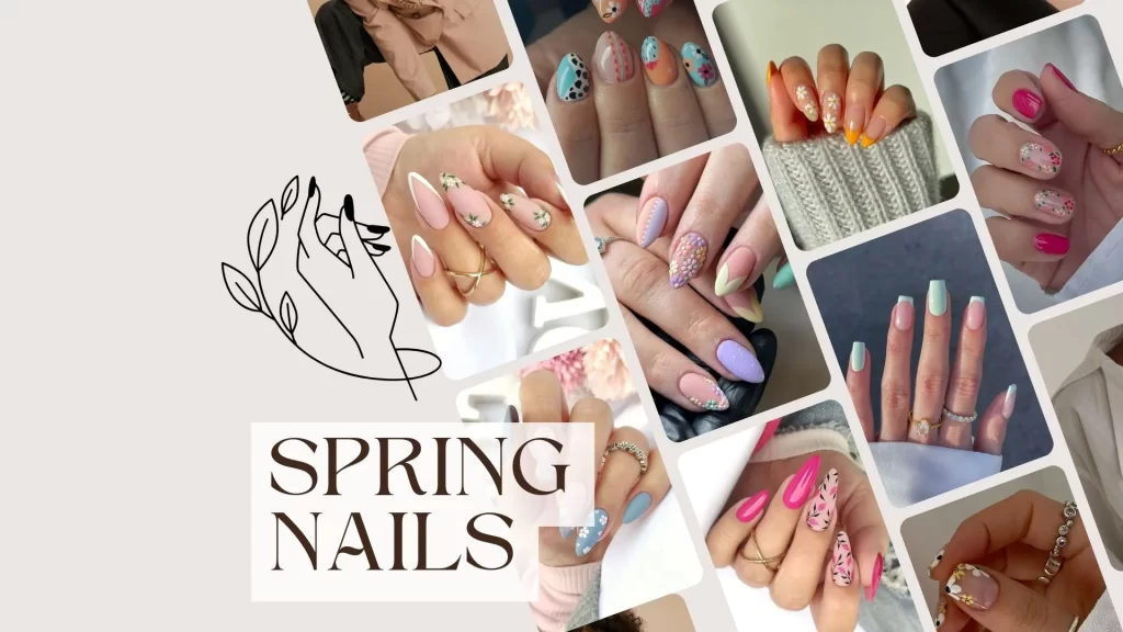nails ideas for spring, spring nail , nails idea for spring , spring design for nails